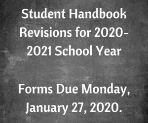 handbook revisions