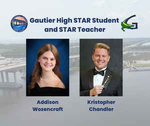 photos of Addison Wozencraft and Kristopher Chandler smiling