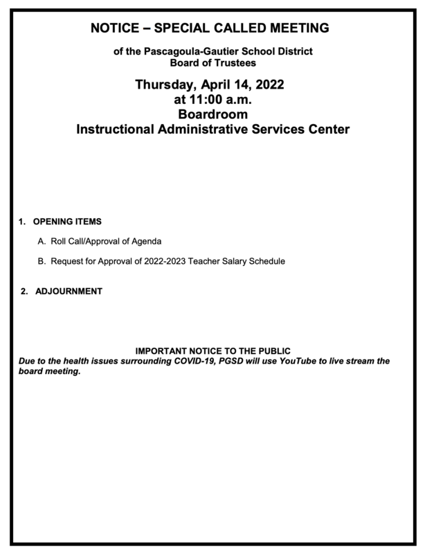 board meeting agenda