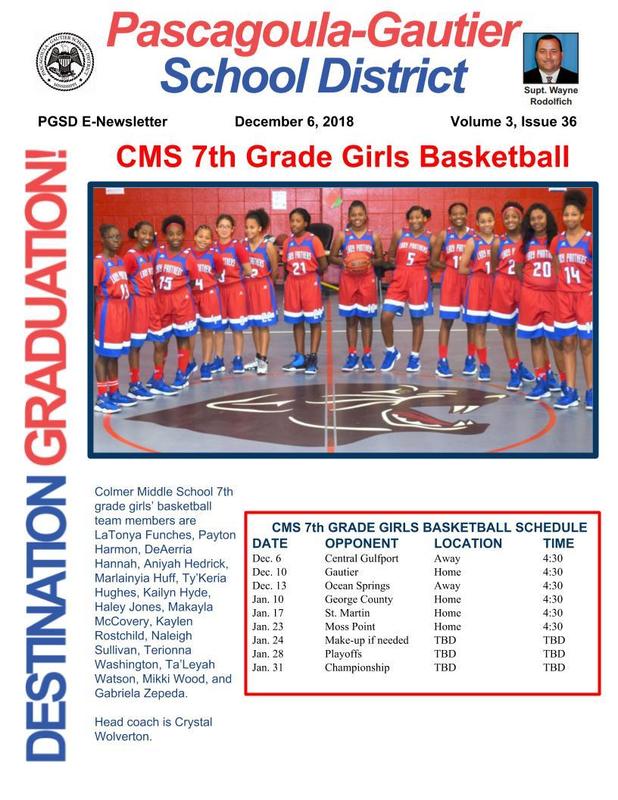 PGSD eNewsletter Volume 3, Issue 36