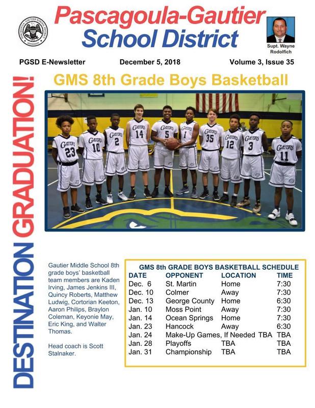 PGSD eNewsletter Volume 3, Issue 35