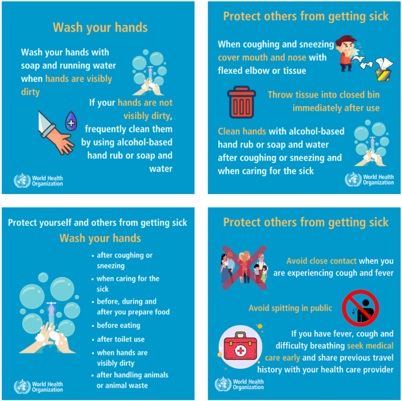 World Health Organization Safety tips