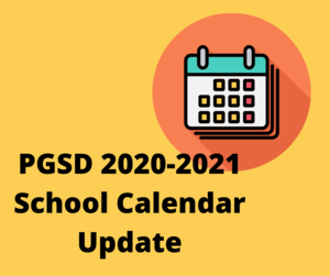 school calendar update