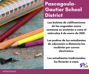 2nd nine weeks report cards