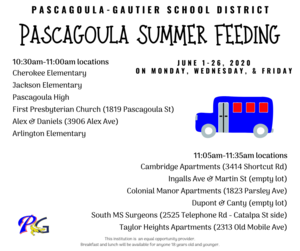 Pascagoula Summer Feeding