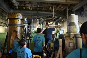 CCTI students learn about maritime careers at We Work the Waterways field trip