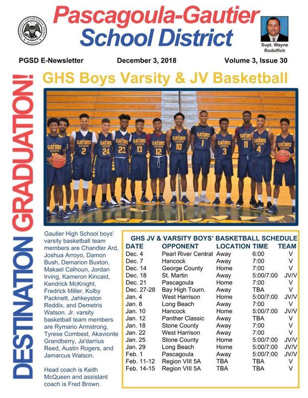 PGSD ENewsletter Volume 3 Issue 30