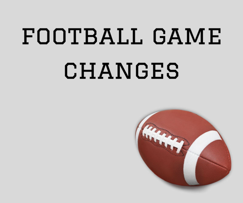 football game change