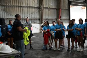 CCTI students learn about maritime careers at We Work the Waterways field trip

