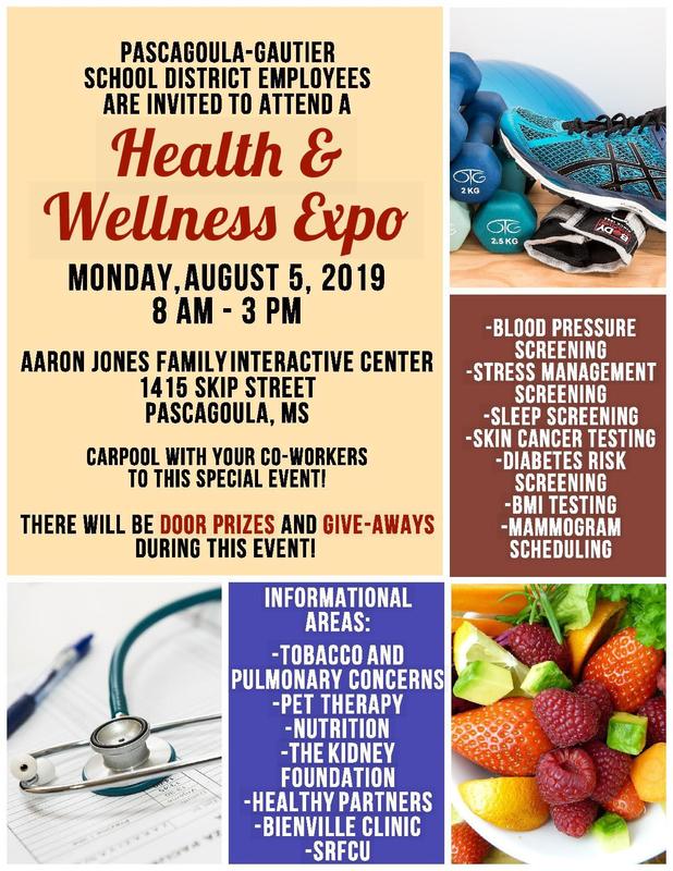 We hope you will come by the Health and Wellness Expo on Monday, August 5th!  Park across the street at the CCTI and use the main gym doors (located on Skip) to enter the expo.
