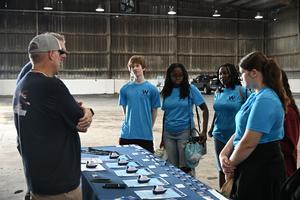 CCTI students learn about maritime careers at We Work the Waterways field trip