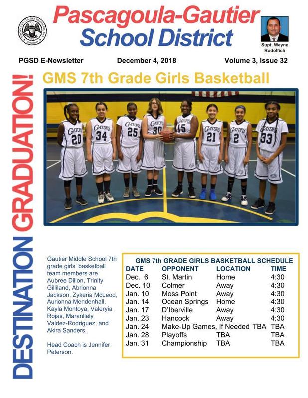 PGSD eNewsletter Volume 3, Issue 32