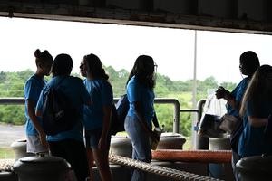 CCTI students learn about maritime careers at We Work the Waterways field trip
