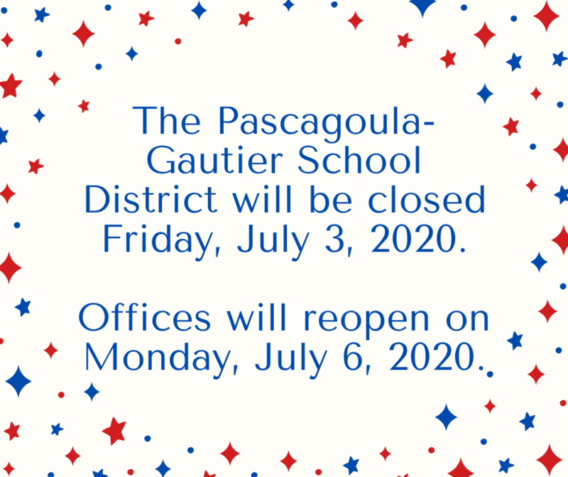 PGSD Closed for July 4th