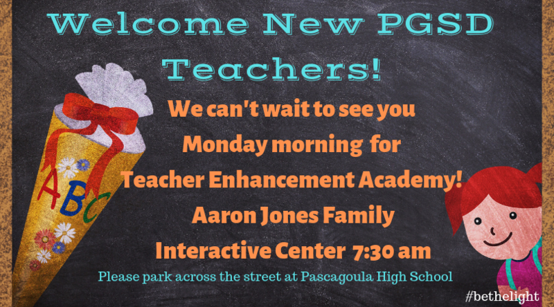 Welcome New Teachers!