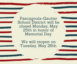 Memorial Day Holiday