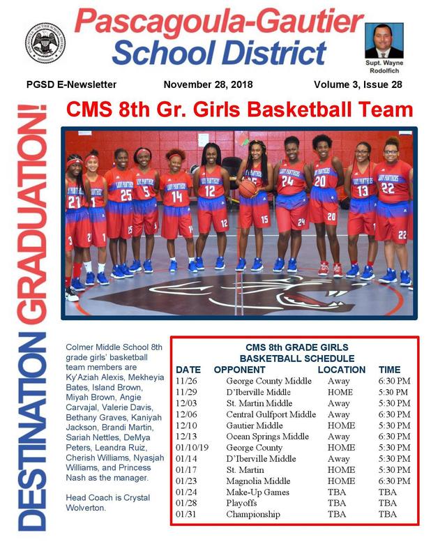 PGSD E-Newsletter Volume 3, Issue 28