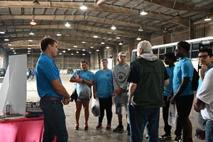 CCTI students learn about maritime careers at We Work the Waterways field trip