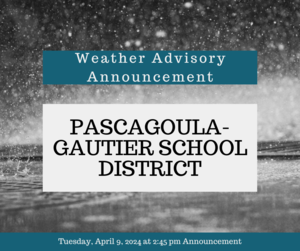 weather announcement