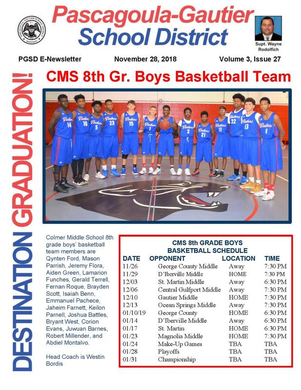 PGSD E-Newsletter Volume 3, Issue 27