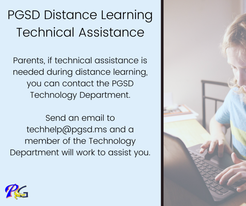 PGSD Distance Learning Technical Assistance