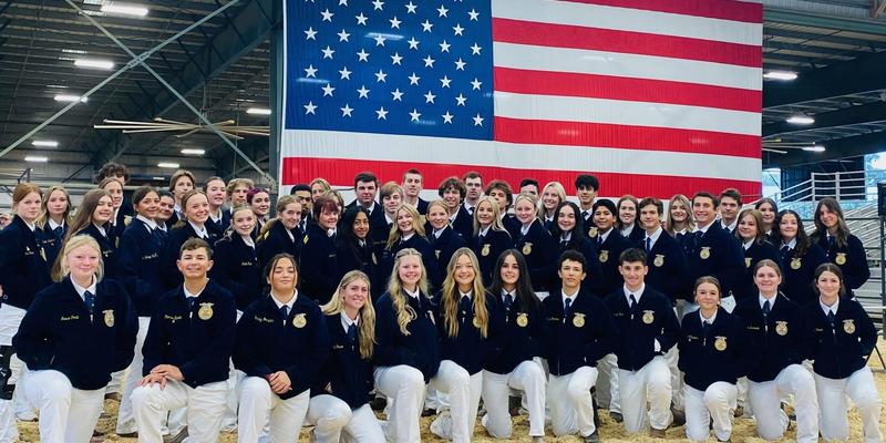 PRJUSD FFA students at the California Mid-State Fair