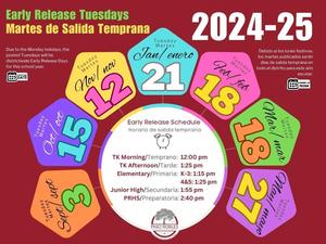 Early release tuesdays 2024-24