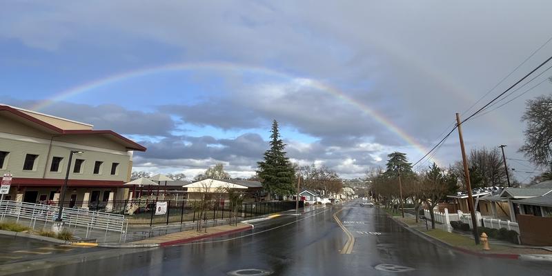 Rainbow over Glen Speck