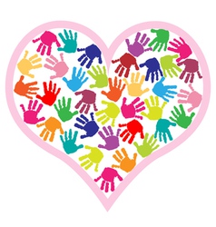 Image result for rainbow heart kids holding hands