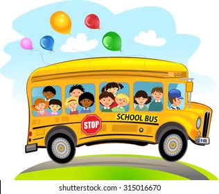 Image result for school bus clip art