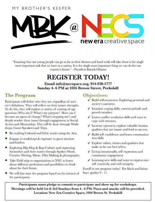 NECS MBK Flyer NECS MBK Flyer