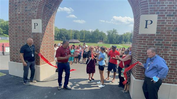 Torpy Field Ribbon Cutting