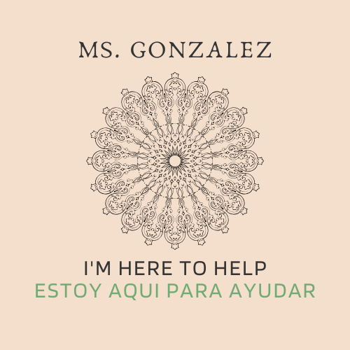 Ms. Gonzalez 