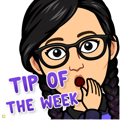 Tip of the Week