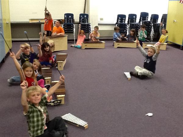Throwback Xylophones (these are our current sixth graders