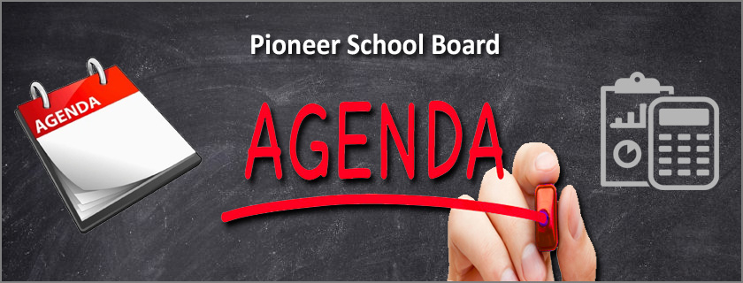 Agenda Banner Pioneer