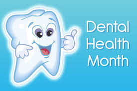 Happy Tooth Cartoon for National dental hygene Month