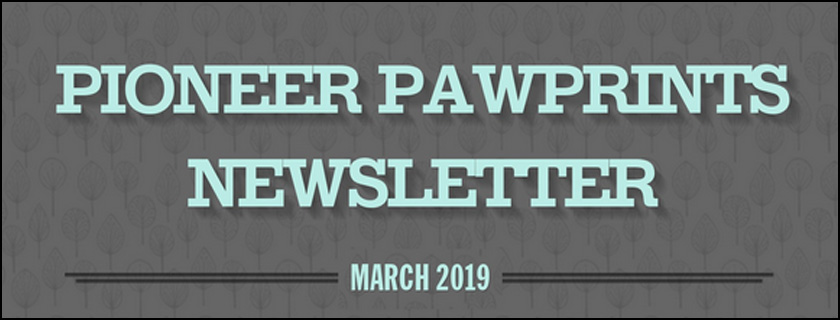 March 2019 PAWPrints Newsletter