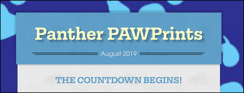 Pawprints Newsletter August 2019