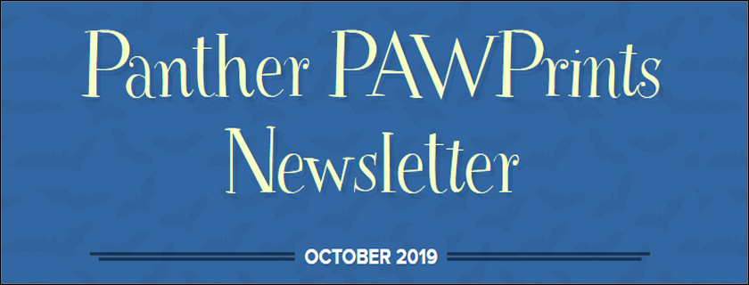 October 2019 PAWPrints Newsletter