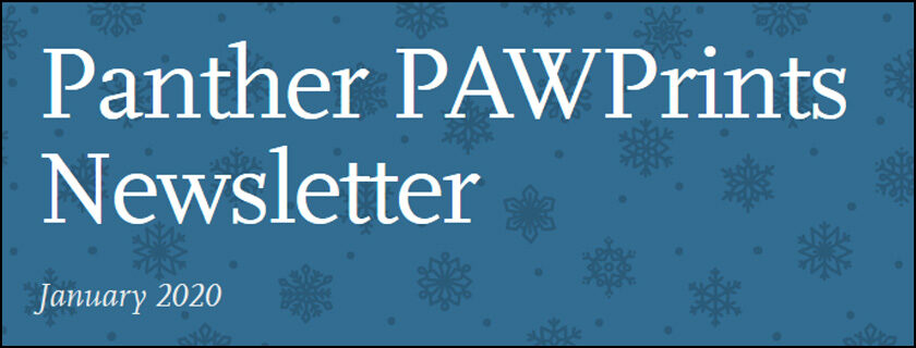 January 2019 PAWPrints Newsletter