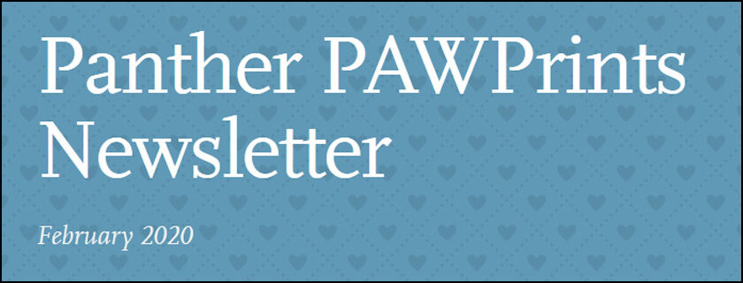 Pawprints Newsletter February 2020