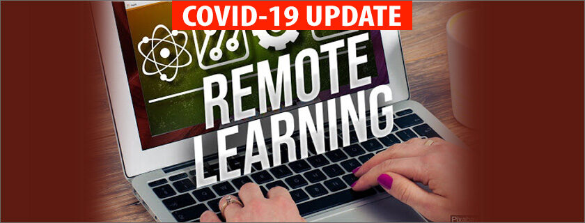 September 18th, 2021 COVID-19 UPDATE – REMOTE LEARNING