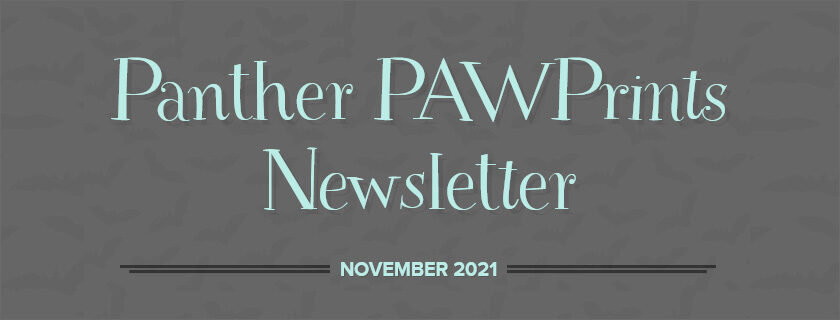 November 2021 PAWPrints Newsletter