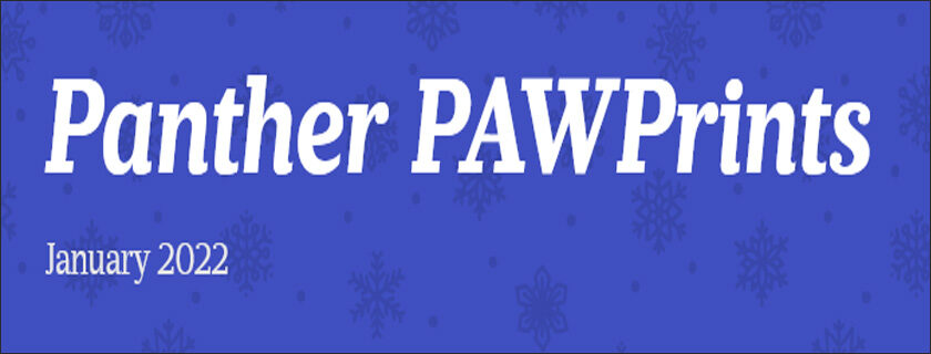 January 2022 PAWPrints Newsletter