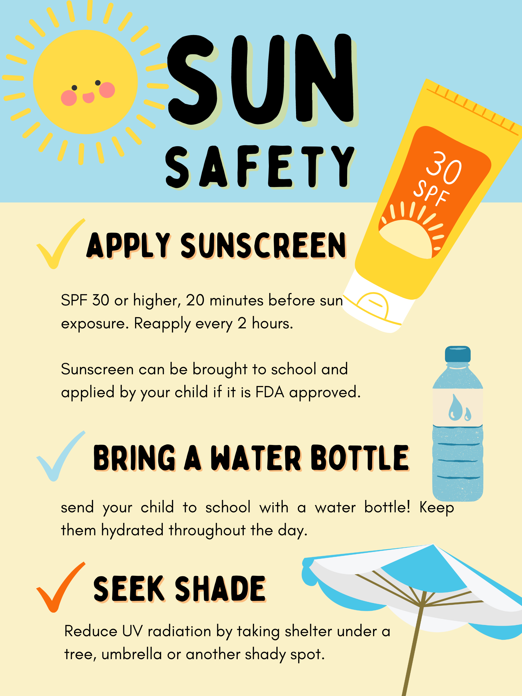 Sun safety tips