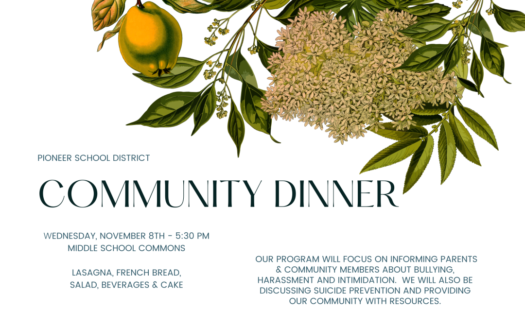 November Community Dinner 2023