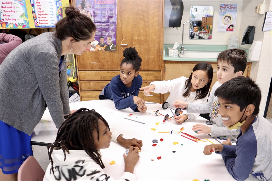 STEAM challenge classroom