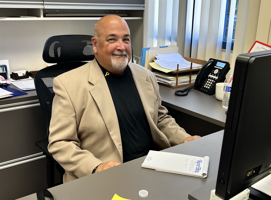 principal at desk