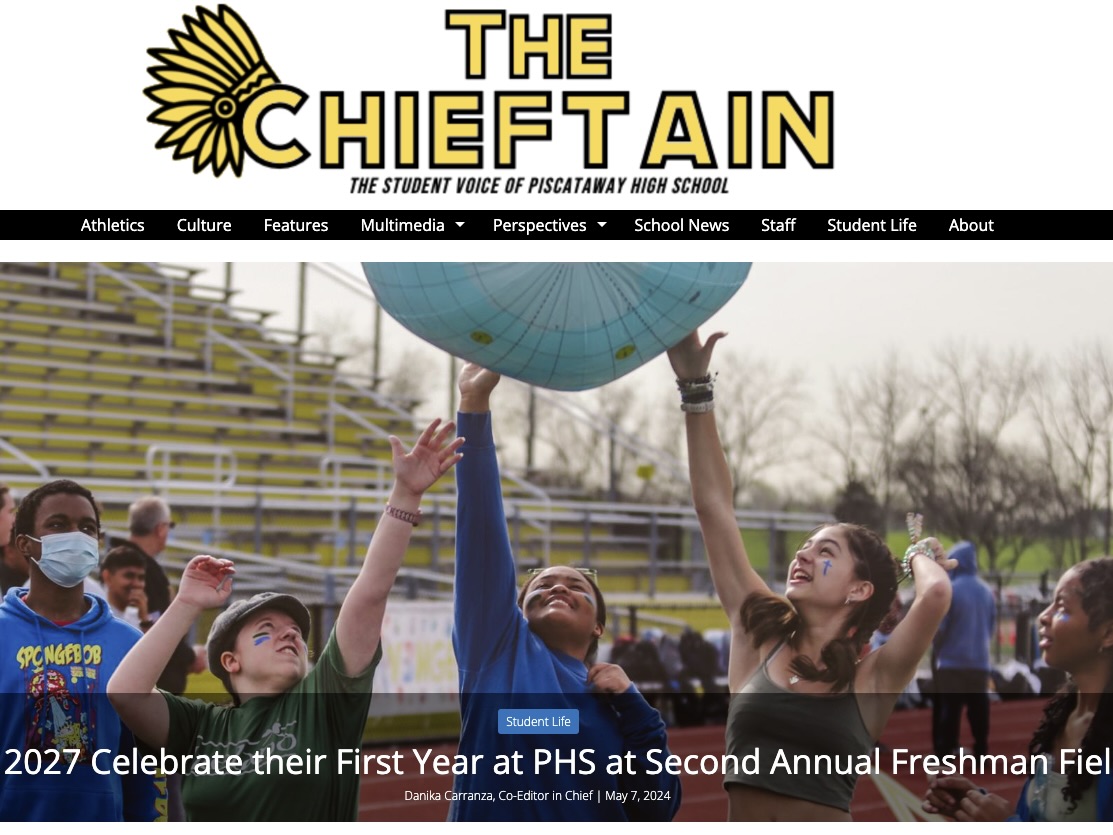 This is the image for the news article titled Chieftain student journalists recognized for excellence